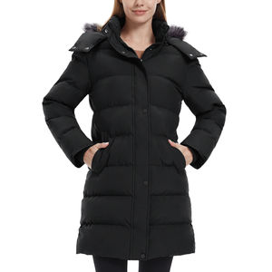 Veste parka matelassée imperméable décontractée pour femme, chaude, écologique, respirante, grande taille, saison hivernale, réversible, style streetwear - Product Image 3