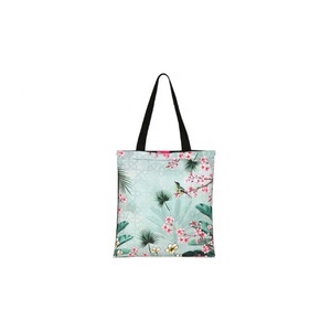 100pcs New Fashion Eco-friendly Custom Logo Printed Reusable Recycled Handled <b>Canvas</b> Cotton Tote <b>Large</b> Capacity Shopping Bags - Product Image 3