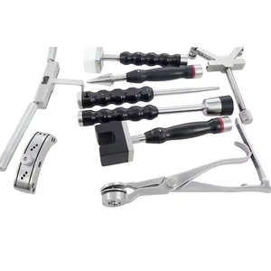 Ensemble complet de 11 instruments chirurgicaux orthopédiques pour la hanche, le genou, la colonne vertébrale, le tibia, le fémur, fournisseurs d'instruments médicaux par SurgiRight - Product Image 1