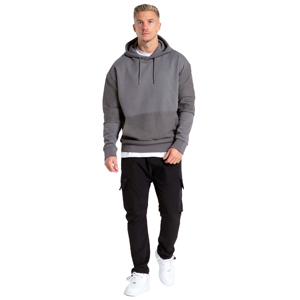 เสื้อฮู้ดดี้ผู้ชายสไตล์วินเทจสุดหรู ผ้าฝ้าย 100% หนานุ่ม ใส่ได้ในฤดูหนาว ทรงโอเวอร์ไซส์ สตรีทแวร์ ปักโลโก้ ผ้าฝรั่งเศสเนื้อแน่น 3 มิติ - Product Image 3