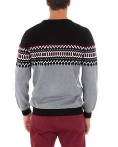 <b>Men's</b> Custom Top Trending Casual 100% Cotton Knitted Crew Neck <b>Long</b> Sleeve Knit Pullover Sweaters Breathable Printed New Design - Product Image 4