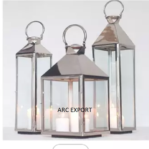 Meilleure couleur blanche propre avec taille et forme antiques décoration 2 lanternes à vendre Design décoratif moderne pour les lanternes d'articles ménagers - Product Image 6