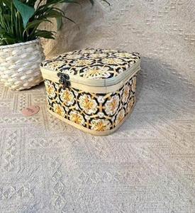 Boîte-cadeau élégante en bambou écologique fabriquée à la main stockage en osier vietnamien pour les mariages décor à la maison organisateur naturel pour l'artisanat lettres - Product Image 3