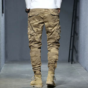 กางเกงลายพรางสำหรับผู้ชายดีไซน์ใหม่ล่าสุดผ้าลำลองพิมพ์ลายมีสไตล์พร้อมโลโก้มาใหม่ - Product Image 5