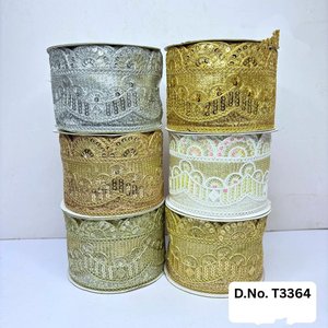 Cordones bordados de primera calidad hechos a medida, que proporcionan adornos y telas de alta calidad. Ideal para diseñadores de ropa de novia, casas de alta costura - Product Image 6