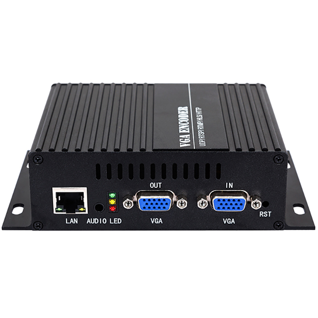 Dibviewolo HD Digital Live Streaming VGA to IP Encoder for for Online Streaming Radio & TV Broadcasting Equipment