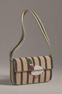 Sac à perles multicolores avec poignée, sac à main, sac à main décontracté, artisanat indien, fait à la main, sac baguette, - Product Image 3