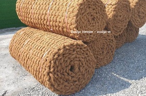 Hot Sale Eco-Friendly Non-Slip 35mm Thick Coconut <b>Coir</b> Walkway Mat <b>Roll</b> Natural Woven Beach <b>Matting</b> Outdoor Garden Paths Resorts - Product Image 6