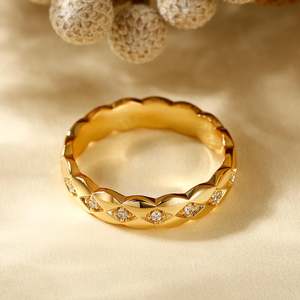 Bague de fiançailles géométrique en argent sterling Jeulia Eternal Promise pour femme - Product Image 4
