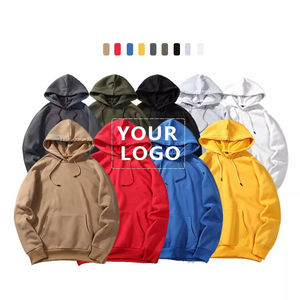 Pull-over à capuche en molleton surdimensionné pour homme avec logo personnalisé et col à capuche avec imprimé intégral en strass fabriqué sur mesure par Swag Shell - Product Image 2