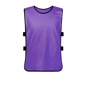 Wholesale Custom Design Reversible Soccer Training <b>Bibs</b> 100% Polyester Mesh Vest Football Practice Sleeveless Football Jersey - Product Image 5
