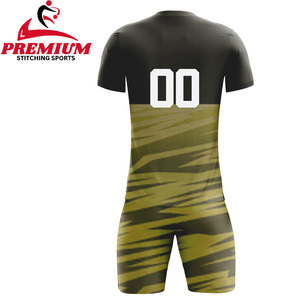 Kits complets d'uniformes de football Ensembles d'entraînement de football professionnel Kits de football de vêtements de sport avec conception de sublimation respirante - Product Image 4