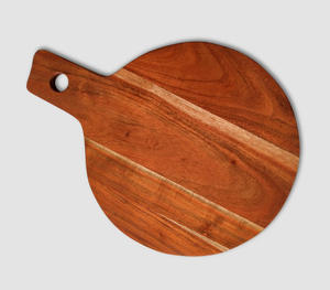 Planche à découper en bois d'acacia taillé à la main Cuisine décorative élégante essentielle - Product Image 5