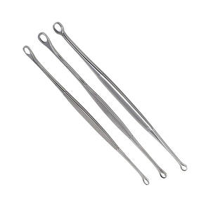 Curettes utérines Sims à double extrémité, aiguisées et à pointe émoussée, instruments chirurgicaux gynécologiques en acier inoxydable - Source d'alimentation manuelle - Product Image 5