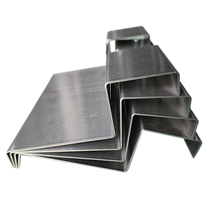 Z Shape and U Channel Bending Services | CNC Press <b>Brake</b> Steel Parts for Solar Panel and Racking Structures - Product Image 5