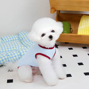 Vêtements d'été mignons pour animaux de compagnie en gros : Gilet moderne en polyester écologique pour chiens et chats - Product Image 3