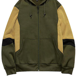 90% algodón 10% poliéster ropa tejido cálido suave transpirable Terry Fleece para ropa de invierno Sudadera con capucha de manga larga - Product Image 4