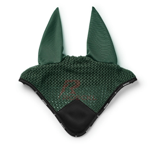 Gorro de mosca para caballos hecho a mano en Pakistán diseño de ganchillo transpirable ligero cubierta de oreja lavable y duradero perfecto - Product Image 1
