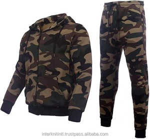 ชุดวอร์มผู้ชายแบบมีฮู้ด ดีไซน์ OEM สไตล์วินเทจ ลายสัตว์และลายเพสลีย์ เนื้อผ้าโพลีเอสเตอร์ ระบายอากาศได้ดี น้ำหนักเบา สามารถปรับแต่งได้ - Product Image 1