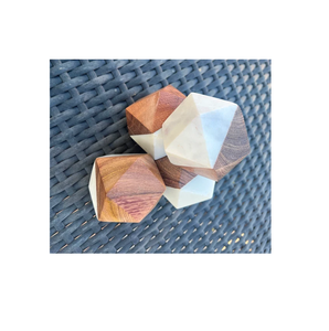 กระดาษหินอ่อนน้ำหนักสูงสำหรับตกแต่งสำนักงานและบ้านรูปทรงหกเหลี่ยมตกแต่งโต๊ะได้ตามต้องการ - Product Image 6