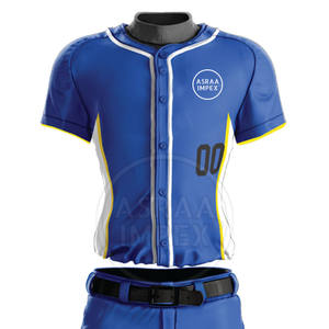 Nouveau sport, uniforme de baseball fitness, vente bon marché, ensembles d'uniformes de baseball personnalisés simples, uniforme de baseball à moins de prix - Product Image 5