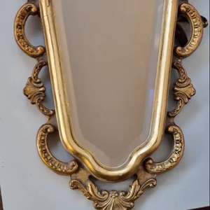 Art Nouveau Gold Gilt <b>Antique</b> Mirror - Product Image 1
