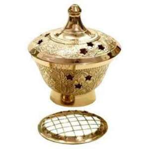 Engrave Designing Brass <b>Incense</b> Burner <b>Church</b> Supplies Wedding Decorative Censer Brass Bakhoor/<b>Incense</b> Burner Diffuser Handcraft - Product Image 1