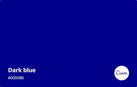 Bleu foncé
