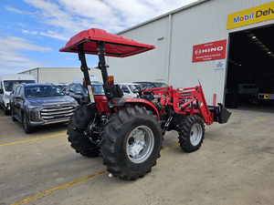 Mahindra 6075 3650 PST Cab 4WD Tractor 75HP Motor diésel Bomba Caja de cambios Monitoreo remoto Equipo agrícola - Product Image 4