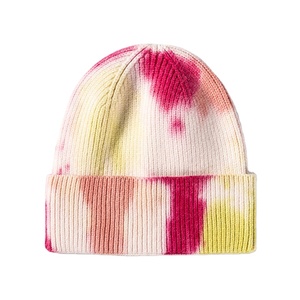 Gorro de Punto Cálido de Alta Calidad, Gorro de Punto con Estampado Tie Dye para Hombre y Mujer - Product Image 5