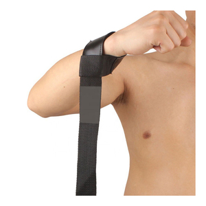 Neoprene Padded Power Lifting <b>Wrist</b> Straps for Bodybuilders Gym Workout Straps for Men and Women - Product Image 5