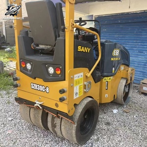 Rodillo Compactador Usado Sany SZR30C-8, 2.9 Toneladas de Peso Operativo, Compactador Vibratorio de Doble Tambor, Compactador Pequeño de Construcción Original de China - Product Image 4