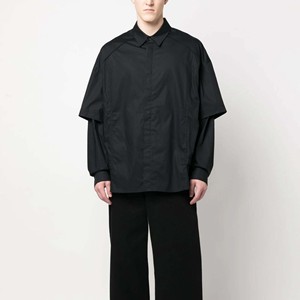 T-shirt à manches longues pour homme, personnalisé OEM, en tissu Oxford 100 % coton épais, écologique et à séchage rapide, collection 2026 - Product Image 1