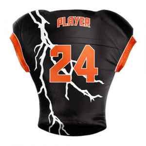 Uniforme de fútbol americano OEM, totalmente de poliéster, diseño personalizado, conjunto de camisetas deportivas, uniforme de club deportivo - Product Image 5