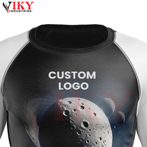 Protection solaire 2026, confortable, super extensible, logo personnalisé, durable, léger, impression numérique, rashguard pour adulte pour vêtements de sport - Product Image 3