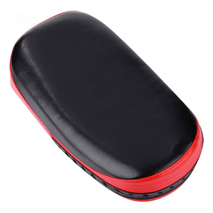 Vêtements d'arts martiaux en cuir de vachette et PU les plus vendus Équipement de boxe Muay Thai Heavy-Duty Thai Kick Shields de haute qualité - Product Image 3