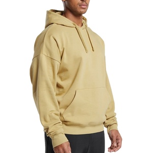 Trending Oversized Fit Hoodie Heavyweight French Terry Fabric <b>Men</b> <b>Pullover</b> with Kangaroo Pocket Hoodie and Adjustable Hood 2026 - Product Image 2