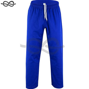 Pantalon de MMA unisexe léger de 8oz pour enfants et adultes, confortable et durable, équipement d'entraînement d'arts martiaux de karaté avec broderie OEM - Product Image 5