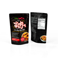 Sachet debout recyclable avec impression personnalisée sac d'emballage alimentaire d'emballage plastique sac de cuisson PE