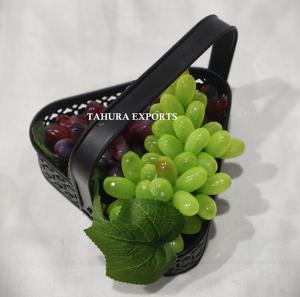 Panier à fruits rond minimaliste élégant tendance, porte-fruits raffiné et stylé en fer, durable, artistique et lisse - Product Image 2