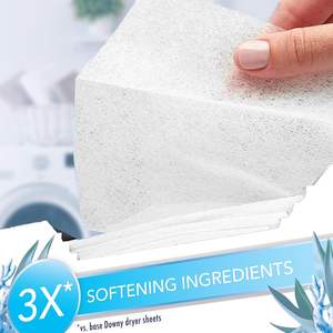 Feuilles de séchage Downy Light Mega, adoucissantes pour le linge, parfum Ocean Mist, 180 unités - Product Image 5
