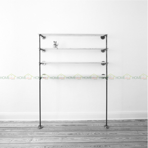 KDD68008 4-Tier Pipe <b>Storage</b> <b>Rack</b> 120x30x180 (cm) Standing Type for <b>Kitchen</b> Use - Product Image 5