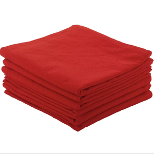 100% coton sac à farine à séchage rapide serviettes de cuisine tissées Style carré uni couture personnalisable jetable pour le nettoyage à domicile - Product Image 1