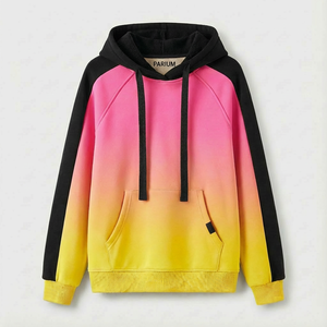 Sudaderas con Capucha de Algodón Grueso para Mujer al por Mayor, Mangas Raglán, Sudaderas con Capucha Personalizables con Logotipo Propio, Colores Impresos y Bordados - Product Image 3