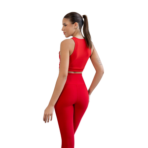 Conjunto Deportivo de Yoga para Mujer, 2 Piezas, Nailon, Sin Costuras, Transpirable, Ropa Deportiva para Gimnasio, Fitness, Personalizable, Alta Calidad, Frente Sólido - Product Image 3