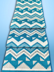 Tissu jacquard kente traditionnel d'Afrique de l'Ouest, 100 % coton, tissage pour vêtements et designs culturels, 51 pouces - Product Image 2