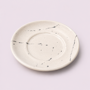 Wabi-Sabi Shabby Chic Sprinkle Design <b>Ceramic</b> Charger <b>Plate</b> 13inches Customizable New INS Style for Hotels - Product Image 1