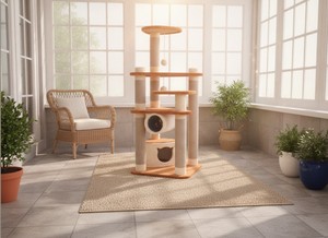 Rascador Amistar “Patrissa” de alta calidad para gatos y gatitos de todas las edades y tamaños. - Product Image 5