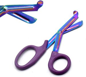 7.5 "พยาบาลผ้าพันแผลและยูทิลิตี้กรรไกร-ยูทิลิตี้ปฐมพยาบาลฉุกเฉิน EMT Tuff ตัดแพทย์พยาบาลกรรไกรสากล - Product Image 3