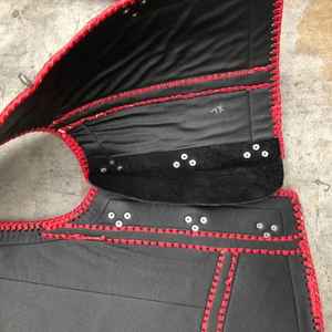 Chaleco de Cuero con Cordones Gruesos al por Mayor, Chaqueta de Motociclista Estilo Vaquero Occidental, Unisex, Marrón, con Flecos, Transpirable, Resistente al Viento, Talla Grande, Manga Larga - Product Image 4